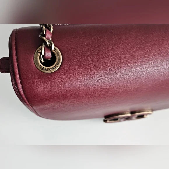 New Unused Chanel Bordeaux Coco Two-way Bag - Picture 12 of 14